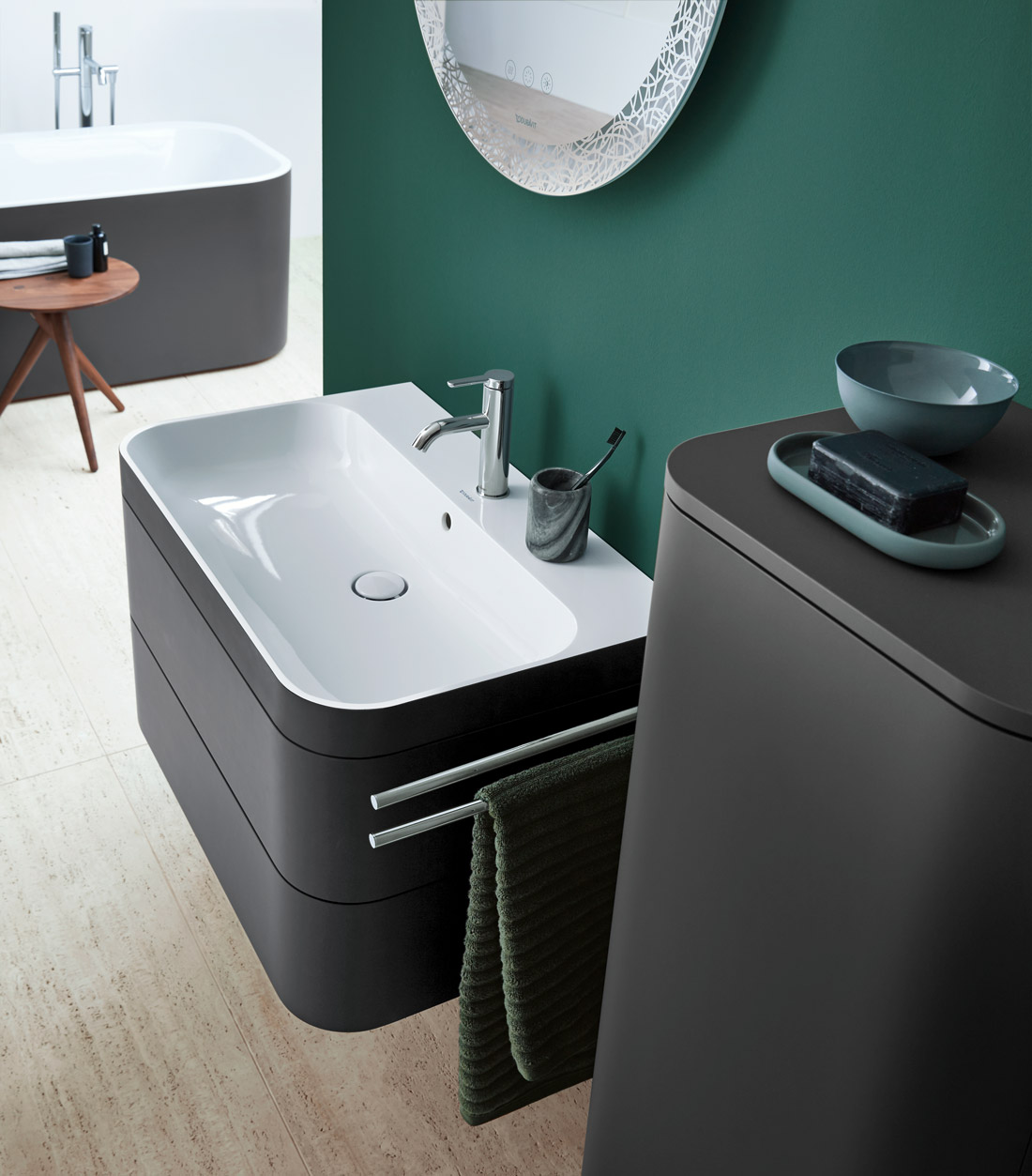 Mobilier DURAVIT HAPPY D.2 Graphite Super Matt 1175mm — 5