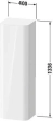 Шкаф-пенал DURAVIT Happy D.2, Graphite Super Matt H-1320mm