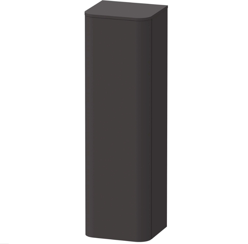 Шкаф-пенал  Duravit Happy D.2 Graphite Super Matt 133x40x36 cm — вид 2