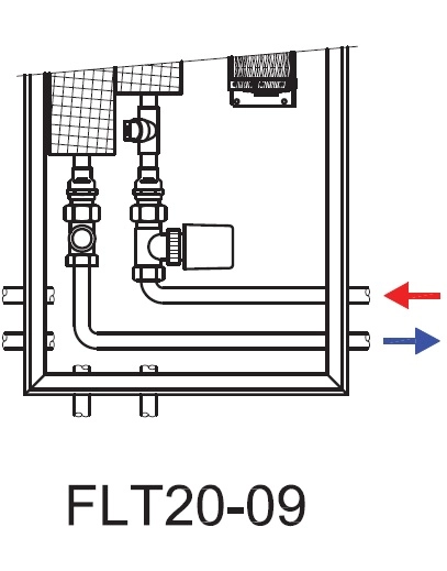 Ventiloconvectoare de pardoseala ingropate ISAN  ACTIV FLT20-09 24V — 4