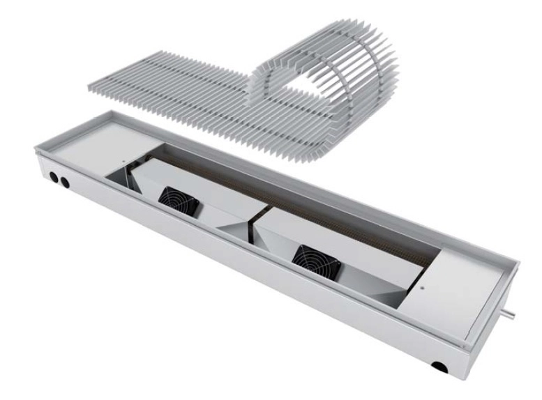 Ventiloconvector de pardoseala ingropat ISAN ACTIV FLB20-12 4000 — 1