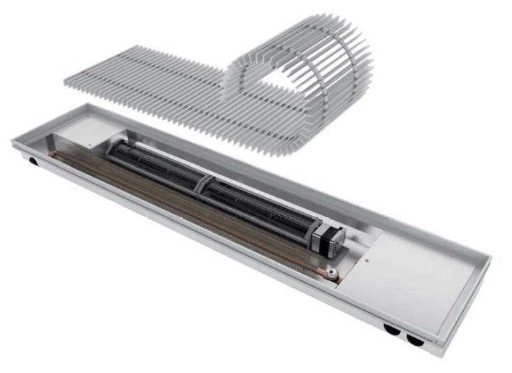 Ventiloconvector de pardoseala ingropat ISAN ACTIV FLT10-09 1600 — 1