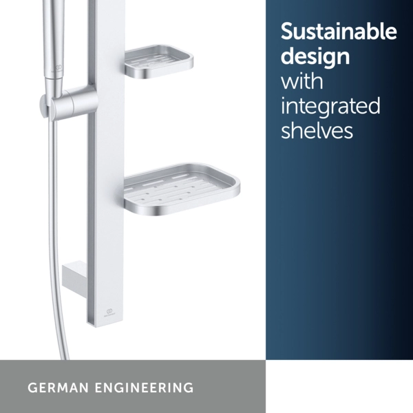 Душевая стойка Ideal Standard IdealRain Alu+ H600 Silver — 3