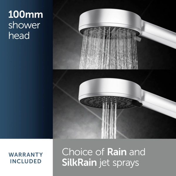 Душевая стойка Ideal Standard IdealRain Alu+ H600 Silver — 5