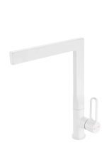 Смеситель кухонный FDesign Zaffiro White FD1-ZFR-4-33