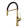 Смеситель кухонный Omnires Vita Brushed Brass