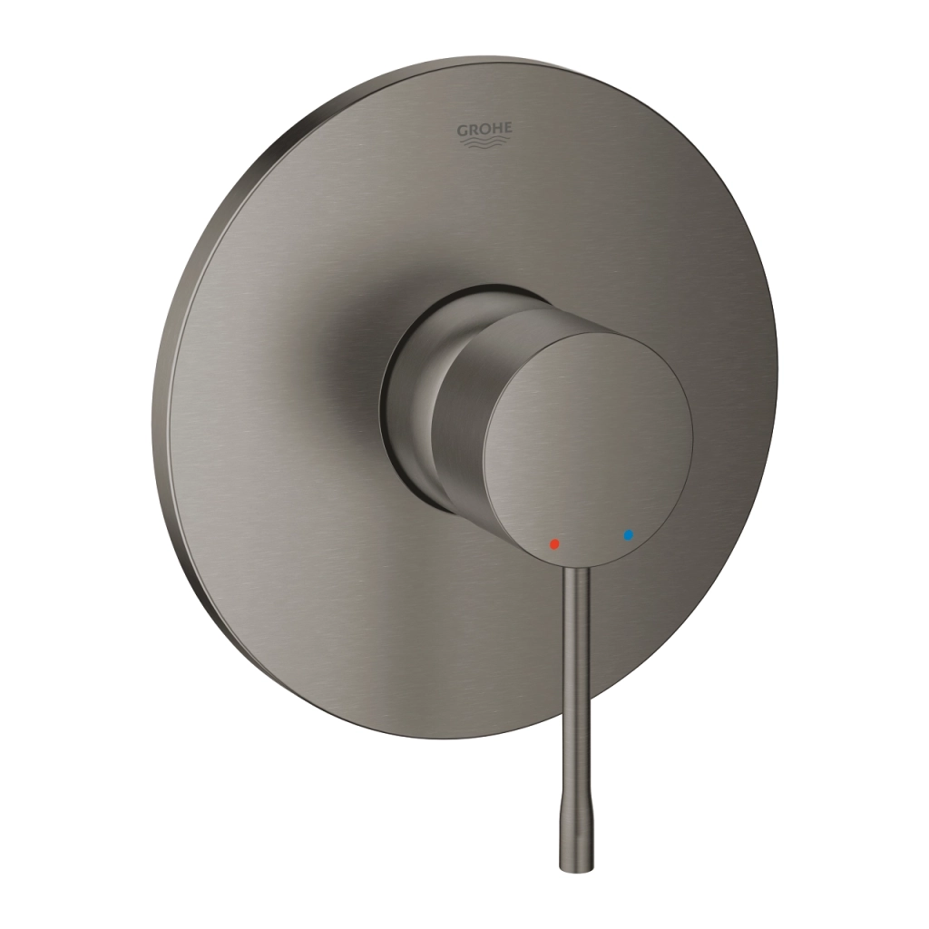 Встраиваемый смеситель для душа 1 режим Grohe Essence Brushed Hard Graphite 24168AL1