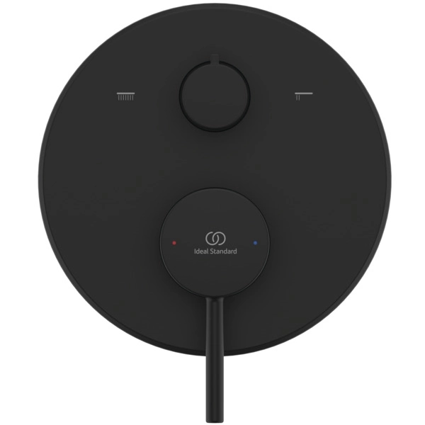 Встраиваемый смеситель для душа 2 режима Ideal Standard Ceraline Nuovo Black