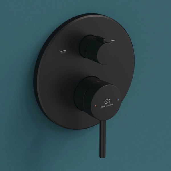 Встраиваемый смеситель для душа 2 режима Ideal Standard Ceraline Nuovo Black