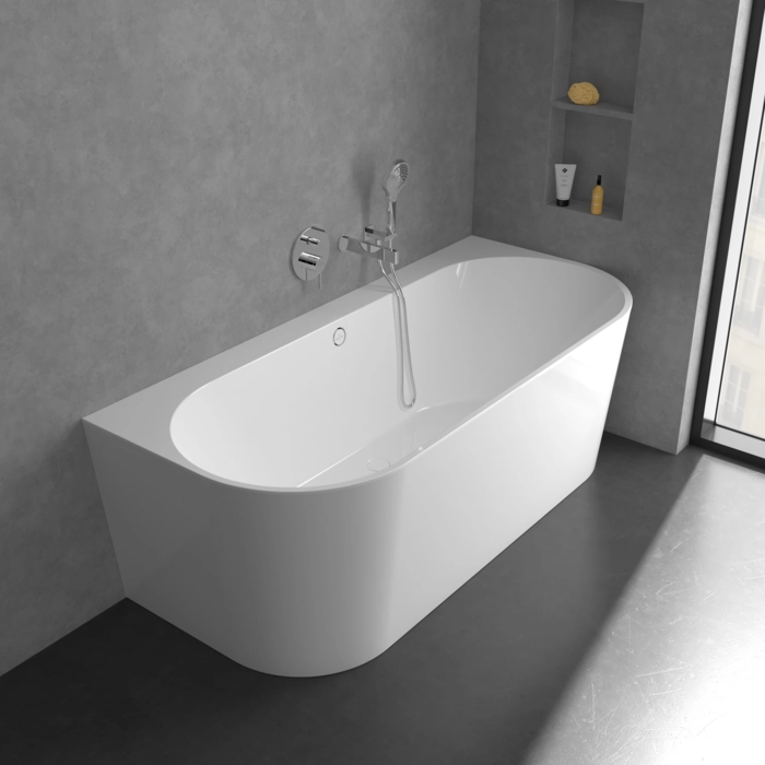 Встраиваемый смеситель для душа 2 режима Villeroy&Boch Dawn Chrome — 3