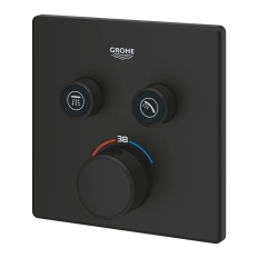 Baterie duș încastrată termostatată 2 cai Grohe GRT Smartcontrol Square PB