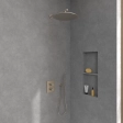 Встраиваемый термостатический смеситель для душа 2 режима Villeroy&Boch Brushed Nickel