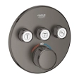 Baterie duș încastrată termostatată 3 cai Grohe GRT Smartcontrol Round BHG