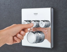 Встраиваемый термостатический смеситель для душа 3 режима Grohe GRT Smartcontrol