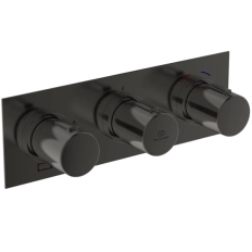 Встраиваемый термостатический смеситель для душа 3 выхода Ideal Standard Ceratherm C100 Magnetic Grey