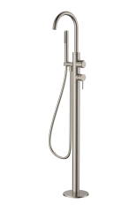 Baterie freestanding pentru cada ENZZI Brushed Nickel