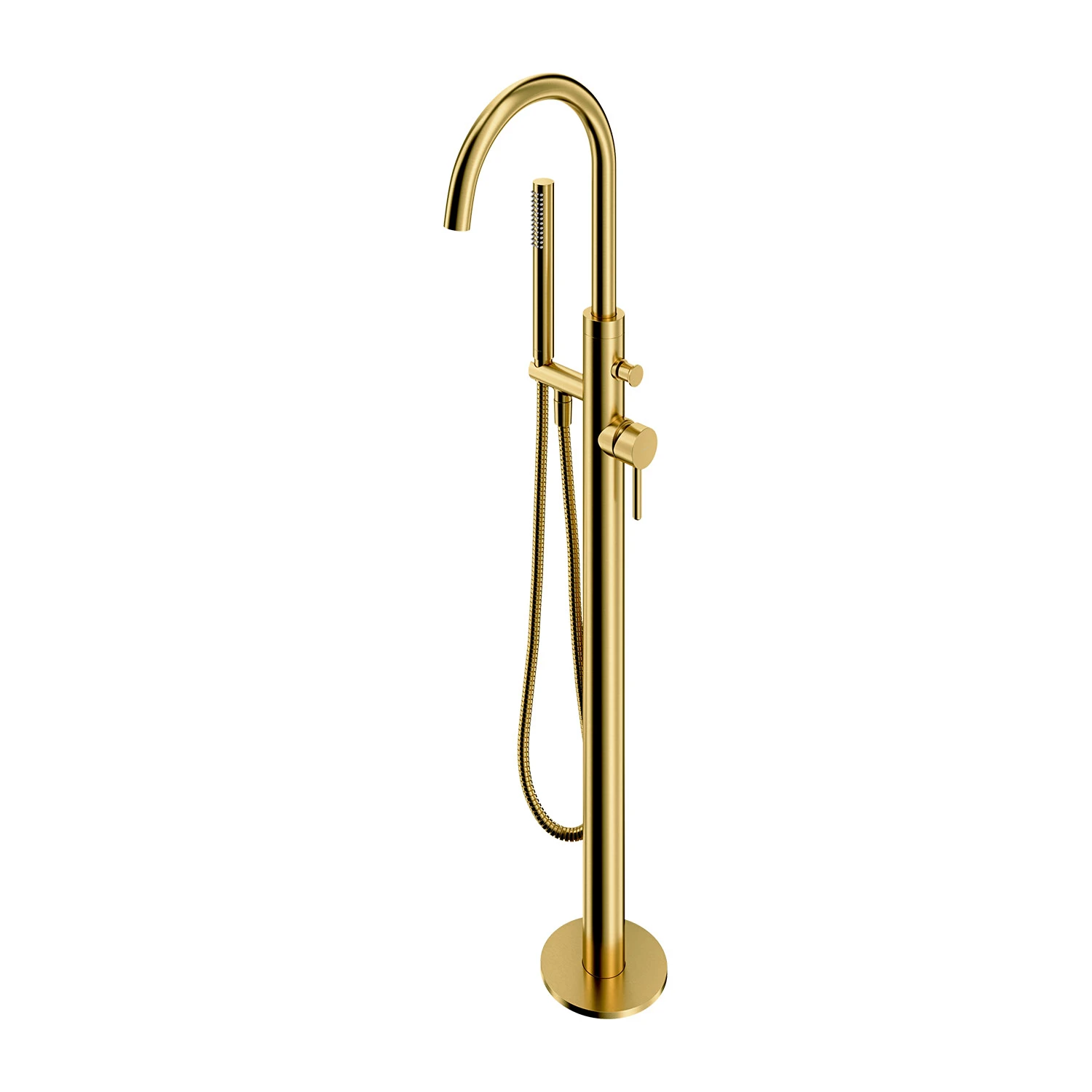 Смеситель для ванны Freestanding Omnires Y Brushed Brass