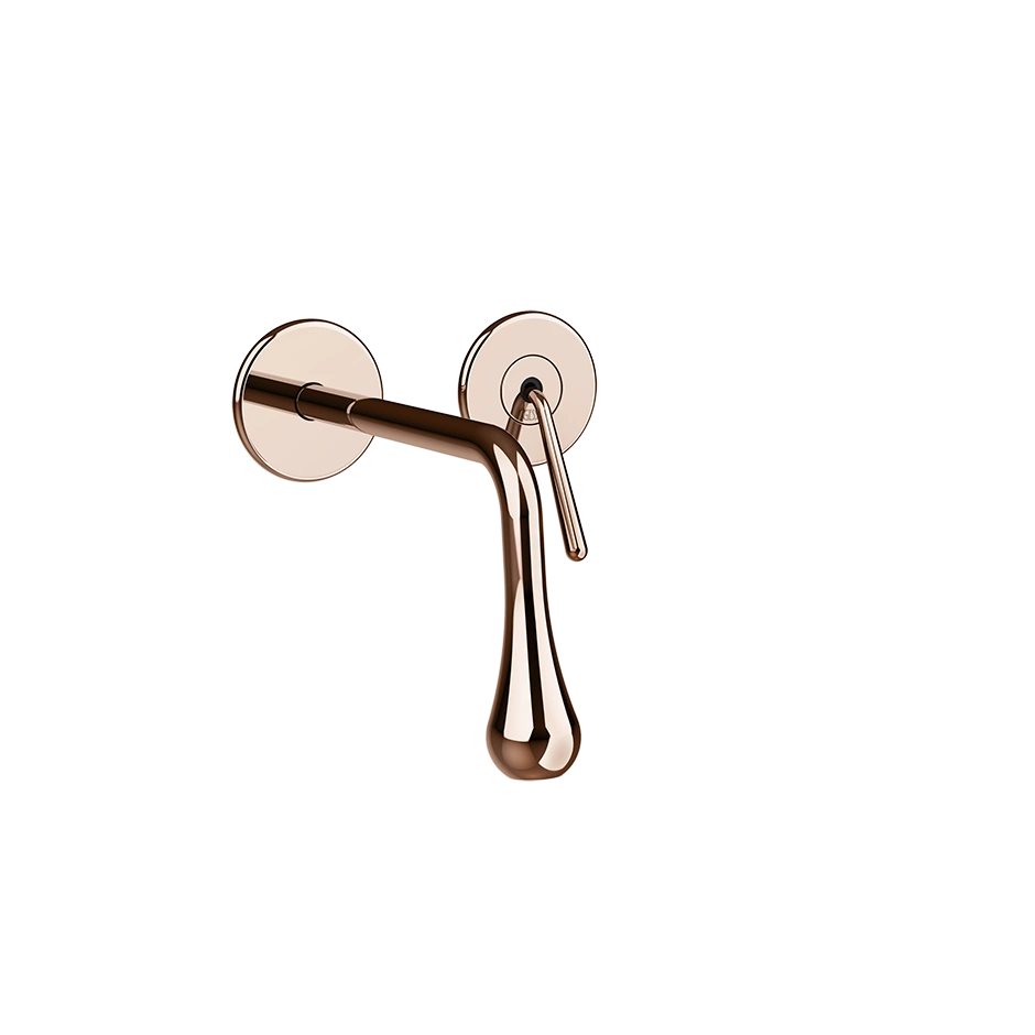 Смеситель встраиваемый для раковины Gessi Goccia Copper