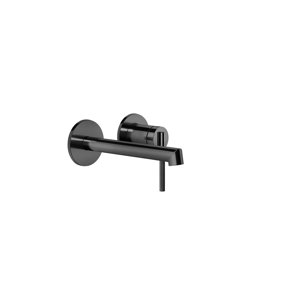 Смеситель встраиваемый для раковины Gessi Ingranaggio Black Metal PVD