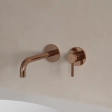 Смеситель встраиваемый для раковины Omnires Y Polished Copper