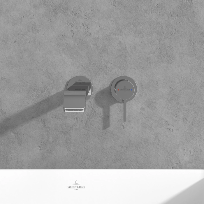 Смеситель встраиваемый для раковины Villeroy&Boch Dawn Chrome — 3