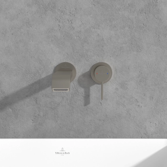Baterie încastrată lavoar Villeroy&Boch Dawn Nickel