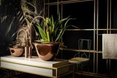 Смеситель для раковины высокий Gessi Goccia Copper