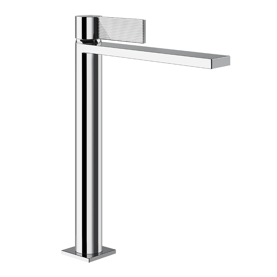 Смеситель для раковины высокий Gessi Inverso Rigato