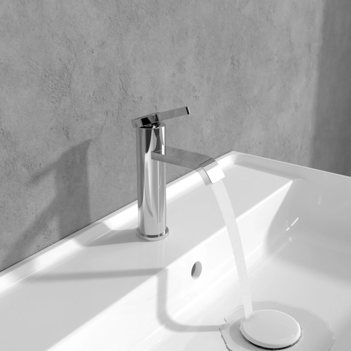 Смеситель для умывальника Villeroy&Boch Dawn (Изогнутый гусак) Chrome