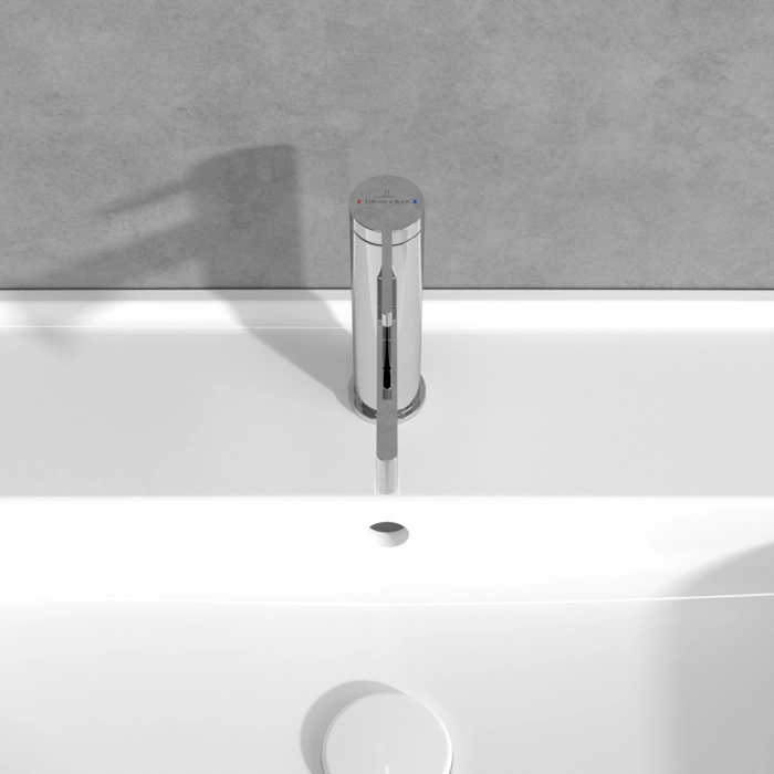Смеситель для умывальника Villeroy&Boch Dawn (Прямой гусак) Chrome — 2