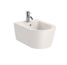 Bideu suspendat Roca Inspira Round Beige