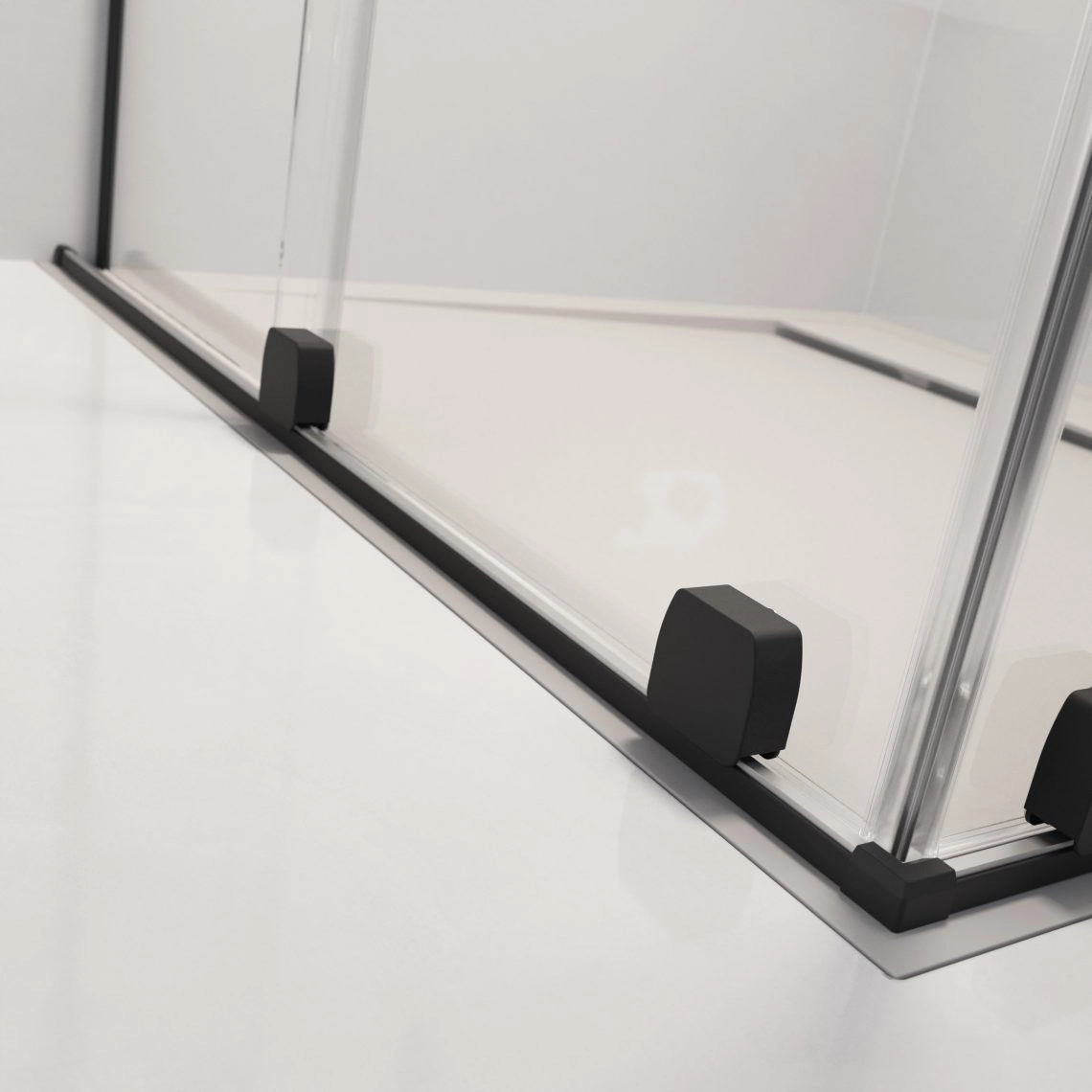 Душевая кабина Radaway Furo Black KDD 90x90 h=200 — 2