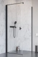 Cabina dus Radaway Nes 8 Black KDJ I 90x90 h=200 Dreapta