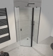 Cabina dus Radaway Nes Black PTJ 100x100 h=200 Dreapta Cabina dus Radaway Nes Black PTJ 100x100 h=200 Dreapta