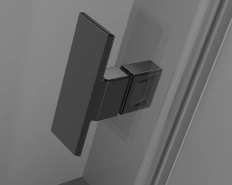 Cabina dus Radaway Nes Black PTJ 100x100 h=200 Dreapta