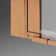 Душевая кабина Radaway Nes Brushed Copper KDJ I 100x100 h=200