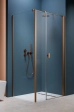 Душевая кабина Radaway Nes Brushed Copper KDS I 120x90 h=200