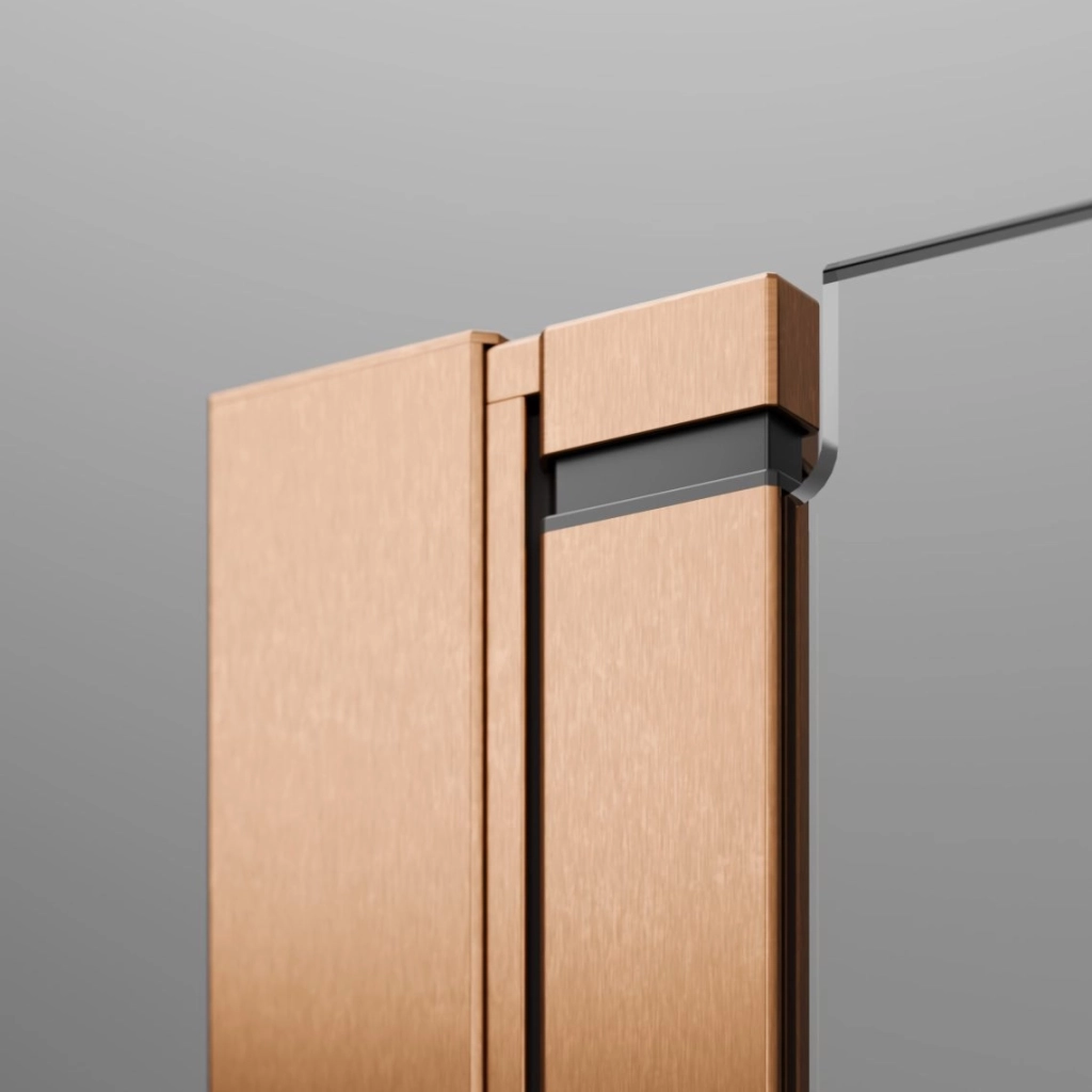 Душевая кабина Radaway Nes Brushed Copper KDS I 120x90 h=200