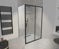 Cabina dus Radaway Premium Pro Black KDJ 120x80/90/100