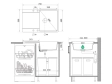 Гранитная кухонная мойка Primagran San Francisco Grey + аксессуары 780x500