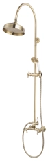 Coloana duș FDesign Lacrima Brass