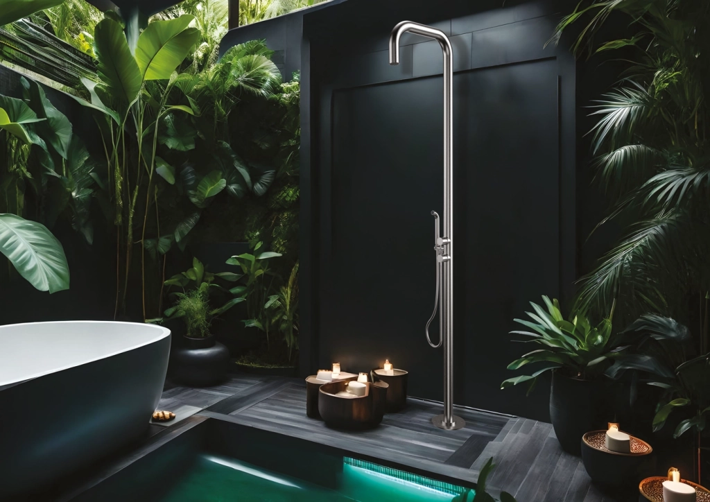 Coloana dus pentru exterior Bossini NOBU Inox AISI 316L INL003000075008