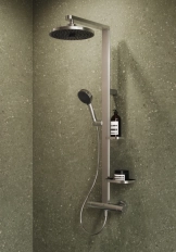 Душевая система термостатическая Ideal Standard Alu+ Round Chrome