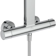 Душевая система термостатическая Ideal Standard Alu+ Round Chrome