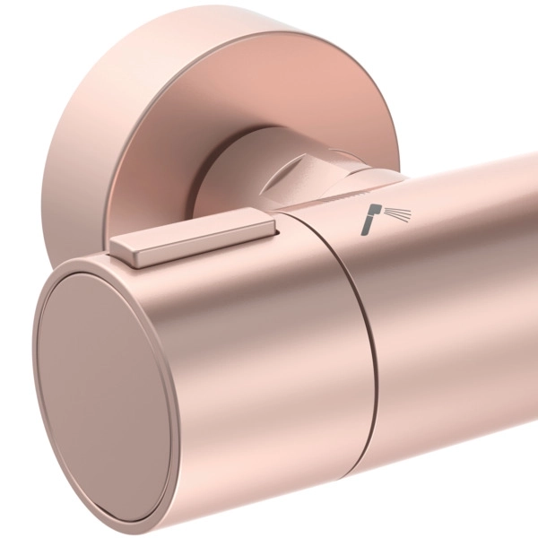 Душевая система термостатическая квадратная Ideal Standard ALU+ Rose