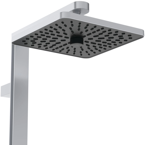 Душевая система термостатическая квадратная Ideal Standard ALU+ Square Silver — вид 6