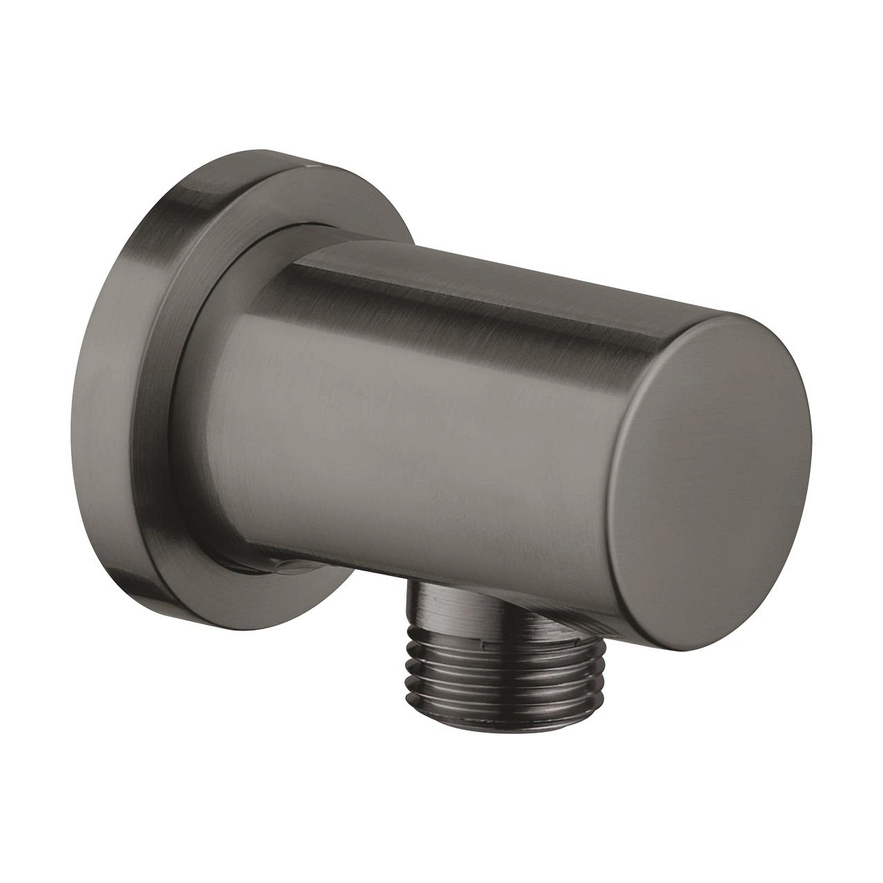 Cot racord de perete 1/2 Grohe Rainshower Brushed Hard Graphite