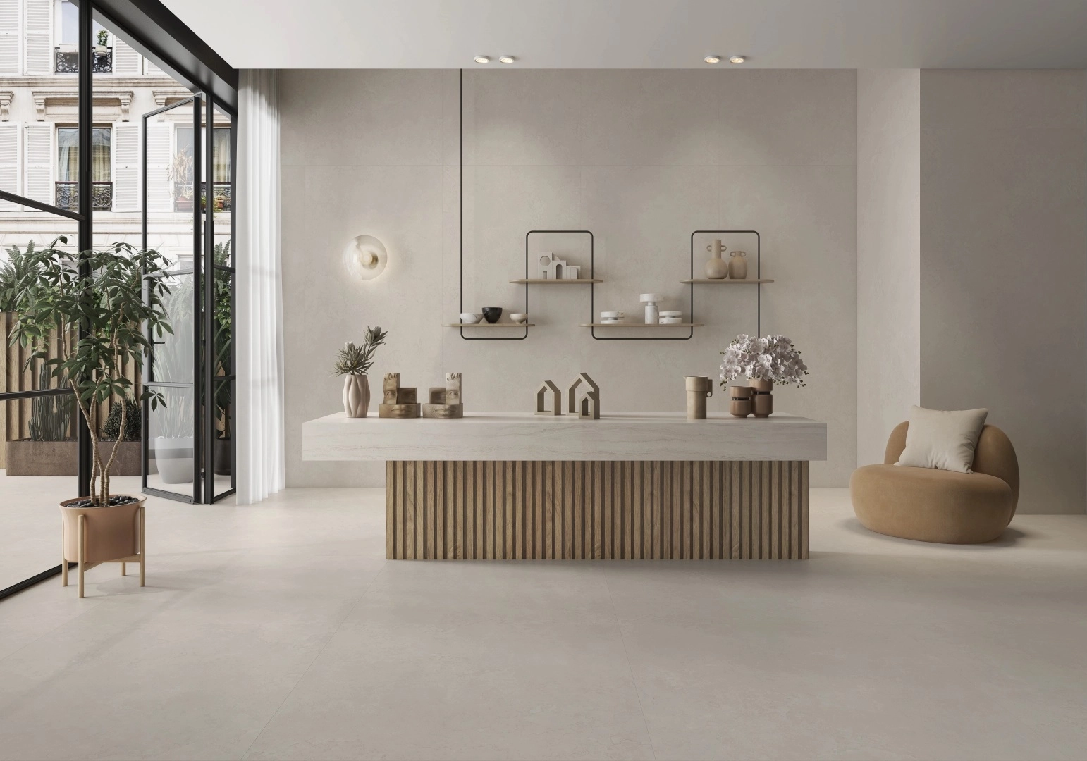 CROSS. EAST MARFIL 60x120 — 2