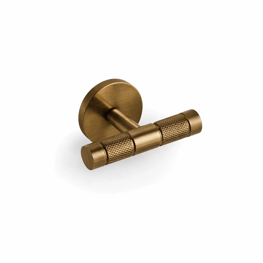 Крючок двойной BERTOCCI Officina 01 Brass Bronze