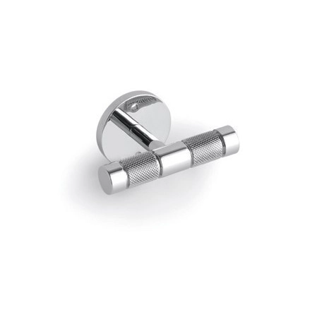 Крючок двойной BERTOCCI Officina 01 Chrome
